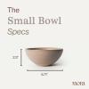 image:imageMORA Small Bowls Set of 4 16oz Ceramic Pottery Dessert Bowls  Microwave Oven and Dishwasher Safe  HarvestMushroom