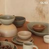 image:imageMORA Small Bowls Set of 4 16oz Ceramic Pottery Dessert Bowls  Microwave Oven and Dishwasher Safe  HarvestTerracotta