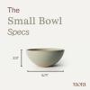 image:imageMORA Small Bowls Set of 4 16oz Ceramic Pottery Dessert Bowls  Microwave Oven and Dishwasher Safe  HarvestThyme