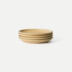 image:imageMORA Large Plates Set of 4 105 inch Ceramic Pottery Dinner Plates  Microwave Oven and Dishwasher Safe  TerracottaMerrigold