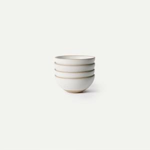 image:imageMORA Small Bowls Set of 4 16oz Ceramic Pottery Dessert Bowls  Microwave Oven and Dishwasher Safe  HarvestOat