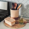 image:imageMora Ceramic TwoinOne Butter Dish with Lid Covered Butter Crock Container to Leave on Countertop  Large Storage KeeperHolder for Kitchen Gifts for Her Butter Tray For Counter  IrisChai