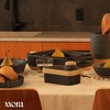 image:imageMora Ceramic TwoinOne Butter Dish with Lid Covered Butter Crock Container to Leave on Countertop  Large Storage KeeperHolder for Kitchen Gifts for Her Butter Tray For Counter  IrisLiquorice