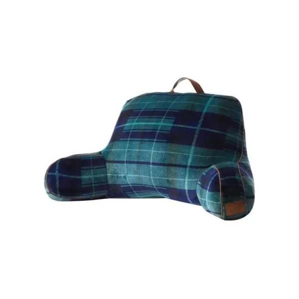 Navy Green Plaid