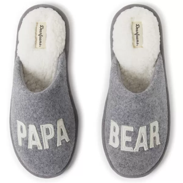 Papa Bear Light Heather Grey