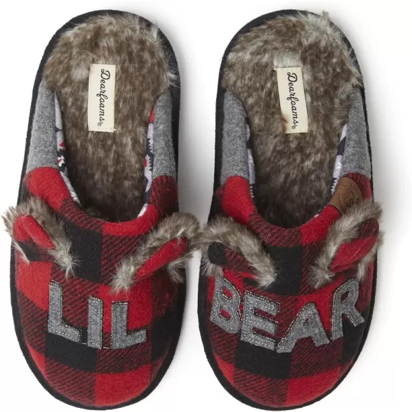 Lil Bear Furry Plaid