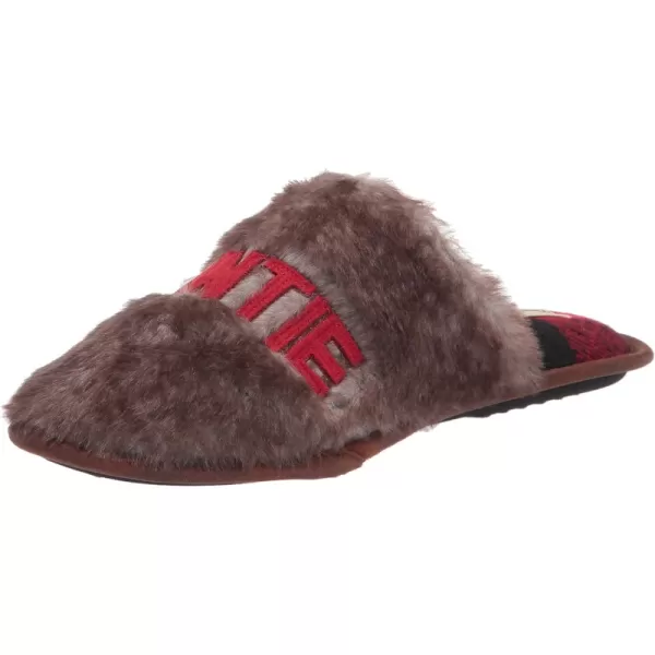 Auntie Bear Slipper Brown Frost