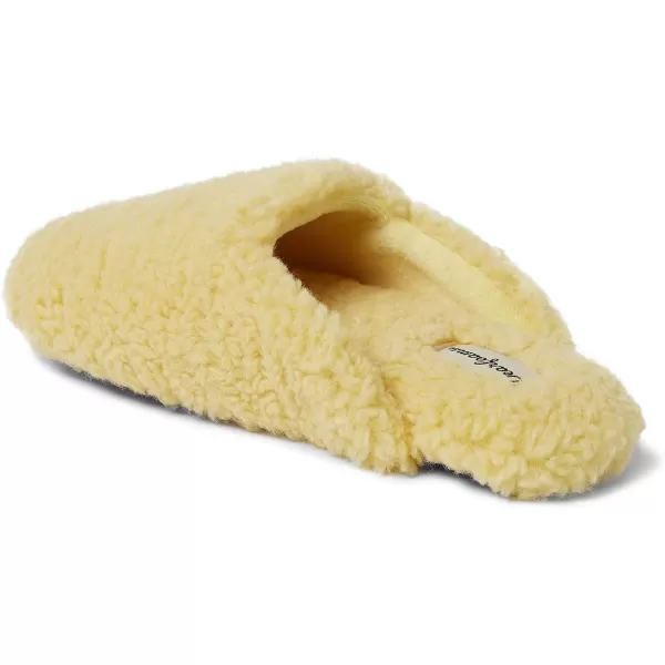 Dearfoams Women's Maya Teddy Scuff Slipper