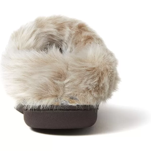 Dearfoams Women's Claire Textured Knit Clog Slipper