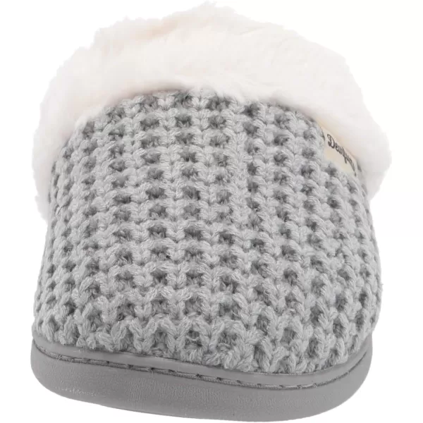 Dearfoams Women's Claire Textured Knit Clog Slipper
