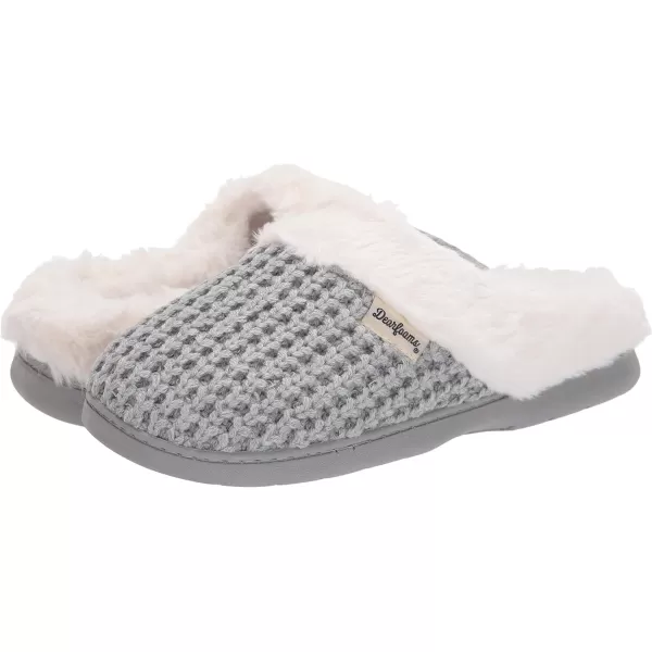 Dearfoams Women's Claire Textured Knit Clog Slipper