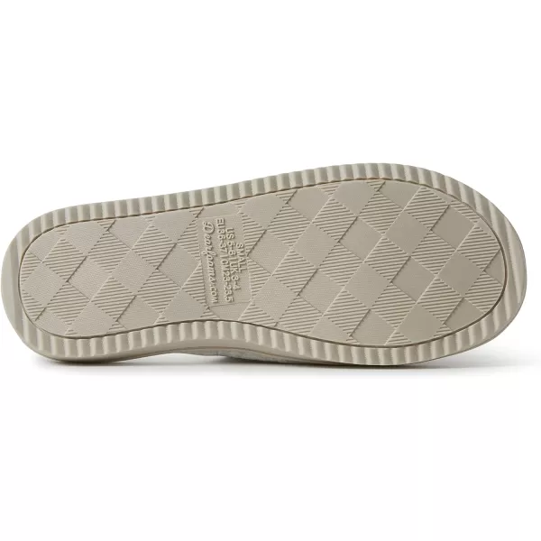 Dearfoams Women's Demi Rib Knit Slide Slipper