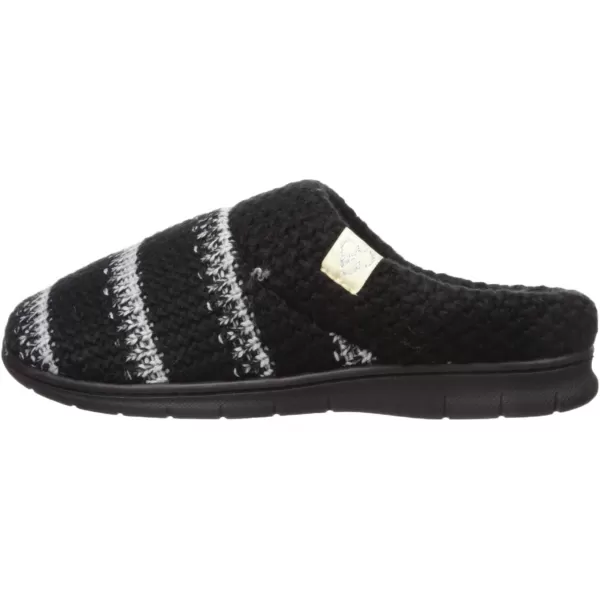 Dearfoams Women's Df Textured Knit Clog Slipper