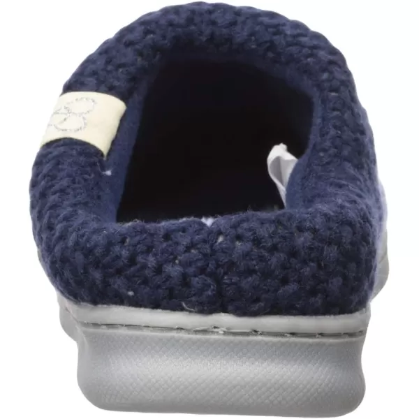 Dearfoams Women's Df Textured Knit Clog Slipper
