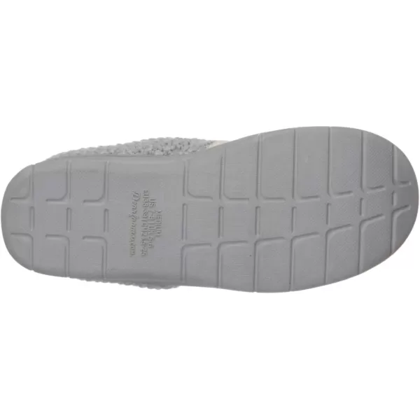 Dearfoams Women's Df Textured Knit Clog Slipper