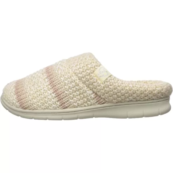 Dearfoams Women's Df Textured Knit Clog Slipper