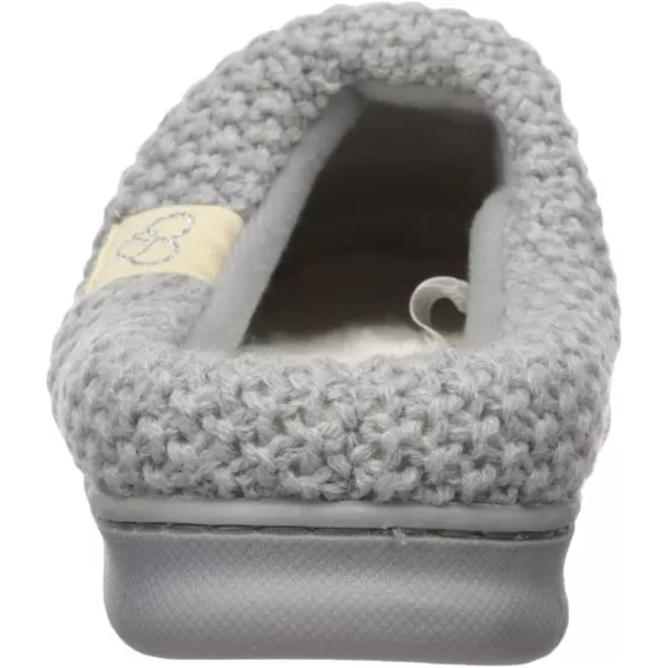 Dearfoams Women's Df Textured Knit Clog Slipper