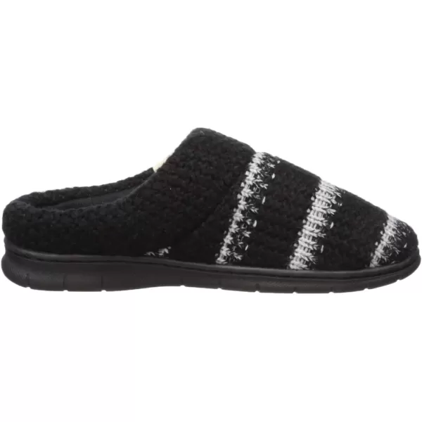 Dearfoams Women's Df Textured Knit Clog Slipper