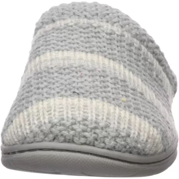 Dearfoams Women's Df Textured Knit Clog Slipper