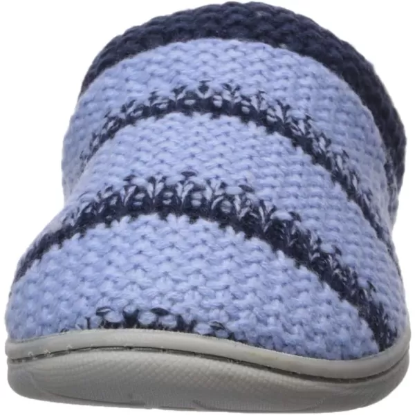 Dearfoams Women's Df Textured Knit Clog Slipper