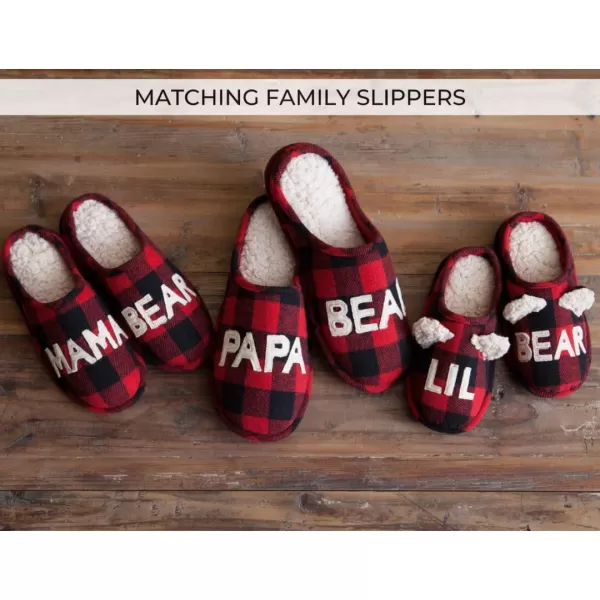 Dearfoams Women's Gifts for Mom Cute Cozy Mothers Day Mama Bear Slipper