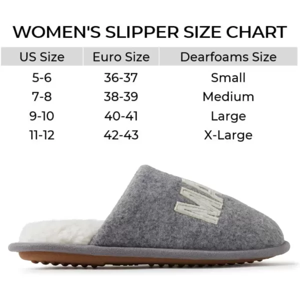 Dearfoams Women's Gifts for Mom Cute Cozy Mothers Day Mama Bear Slipper