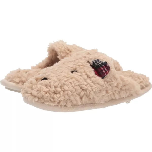 Dearfoams Women's Shay Giftable Holiday Themed Novelty Scuff Slipper