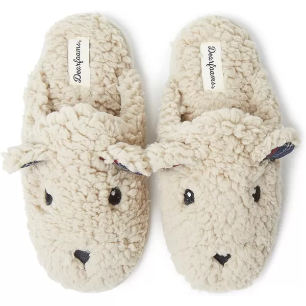 Dearfoams Women's Shay Giftable Holiday Themed Novelty Scuff Slipper