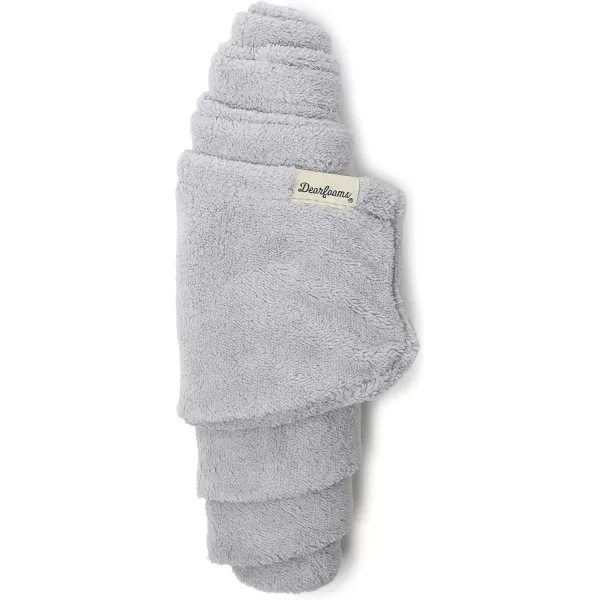 Dearfoams Women's Terry Spa-Inspired Mother's Day Gift Bundle with Kylie Thong Slipper