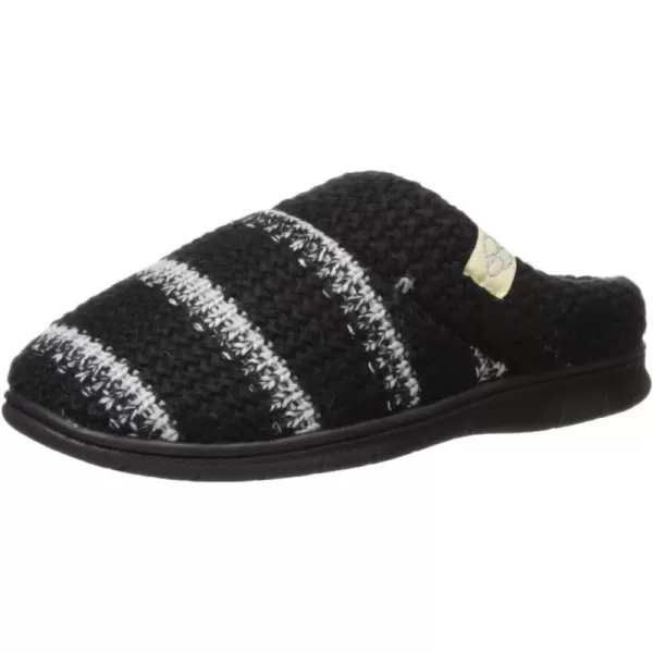 Dearfoams Women's Df Textured Knit Clog Slipper