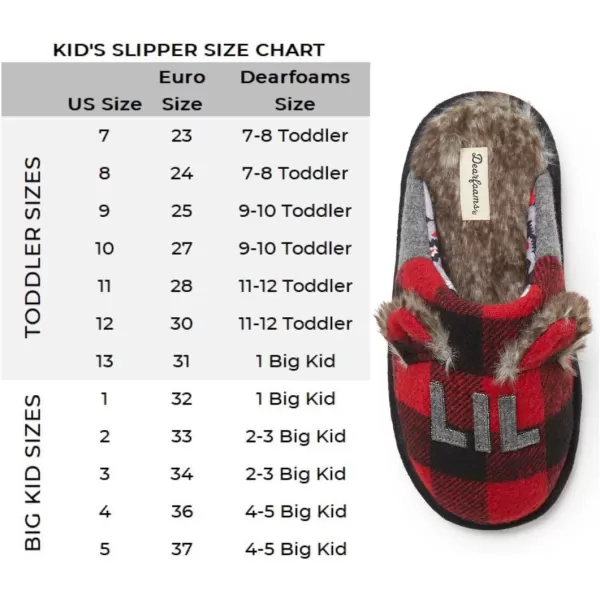 Dearfoams Easter Basket Stuffers Gifts for Kids Toddler Lil Bear and Baby Bear Slipper