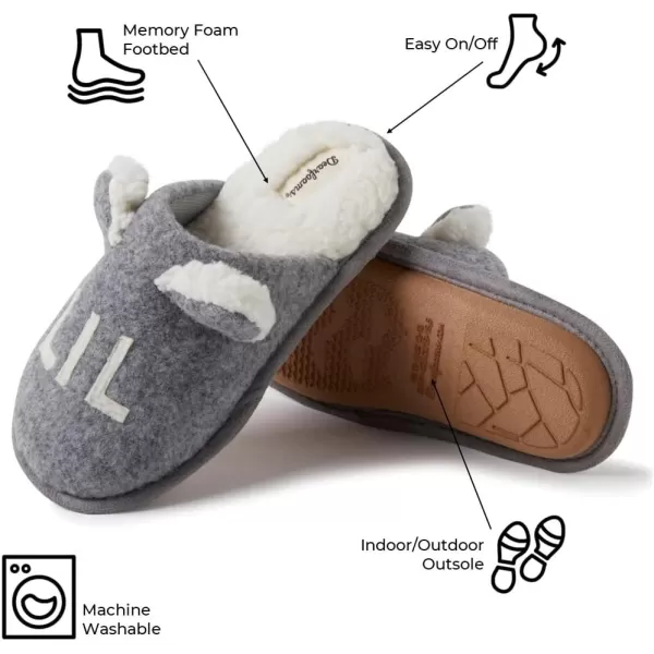 Dearfoams Easter Basket Stuffers Gifts for Kids Toddler Lil Bear and Baby Bear Slipper