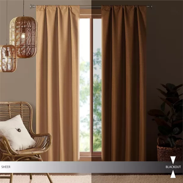 Dearfoams Energy Efficient Total Blackout Curtain Window Panel Set of 2, 37" x 95" Navy