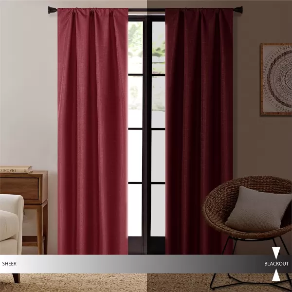Dearfoams Energy Efficient Total Blackout Curtain Window Panel Set of 2, 37" x 95" Navy