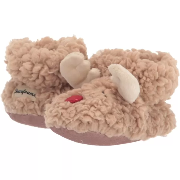 Dearfoams Matching Family Holiday Christmas Reindeer &amp; Turkey Scuff