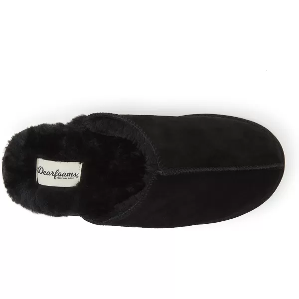 Dearfoams Men's Bradford Suede Closed Toe Indoor/Outdoor Scuff Slipper