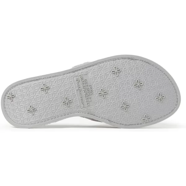 Dearfoams Women's Beatrice Terry Side Gore Slide Slipper