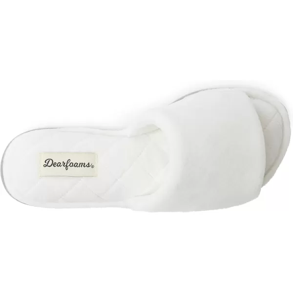 Dearfoams Women's Beatrice Velour Slide Slipper