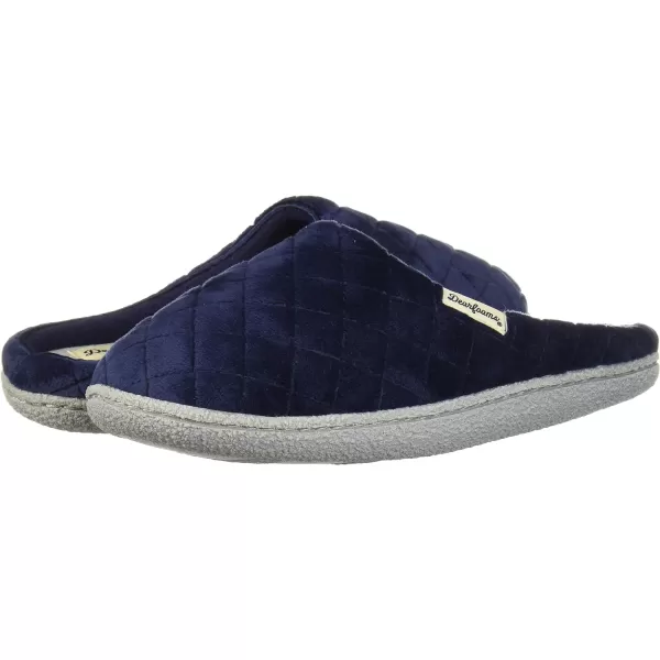 Dearfoams Women's Lacey Machine Washable Memory Foam Comfort Easy on/Off Clog Slipper