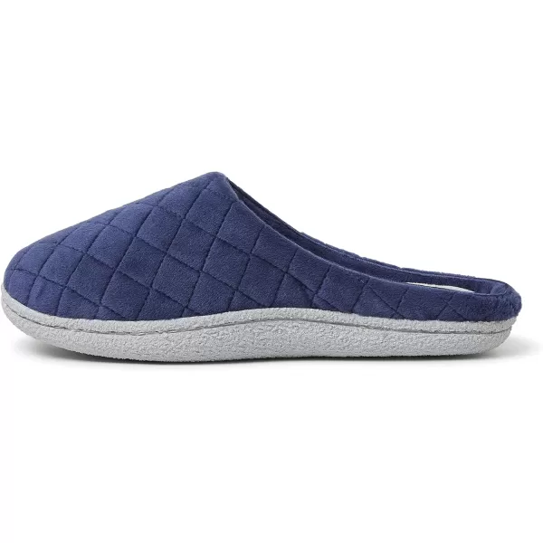 Dearfoams Women's Lacey Machine Washable Memory Foam Comfort Easy on/Off Clog Slipper
