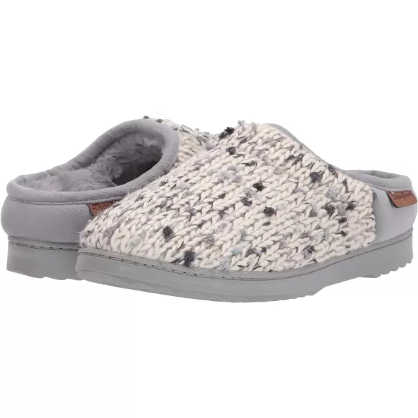 Dearfoams Women's Marled Sparkle Knit Clog Slipper