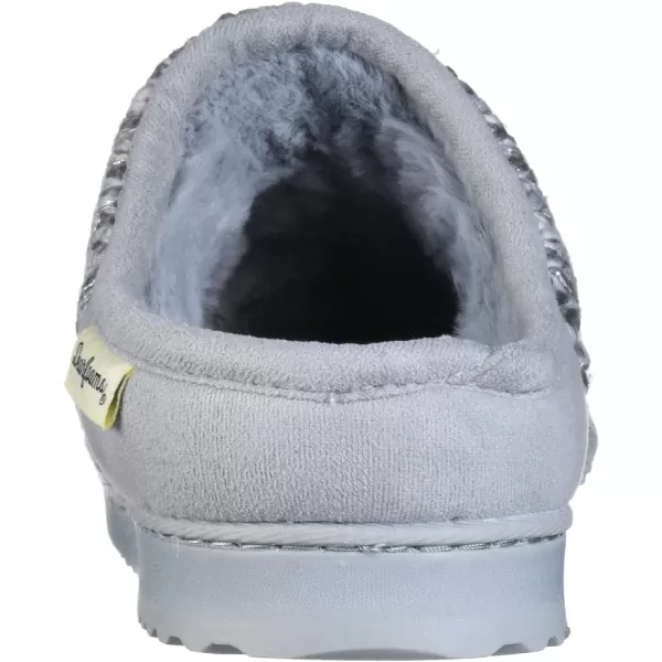 Dearfoams Women's Marled Sparkle Knit Clog Slipper