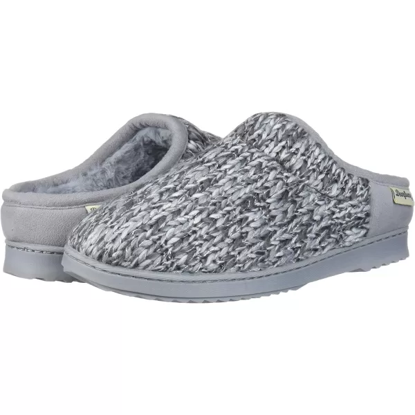 Dearfoams Women's Marled Sparkle Knit Clog Slipper