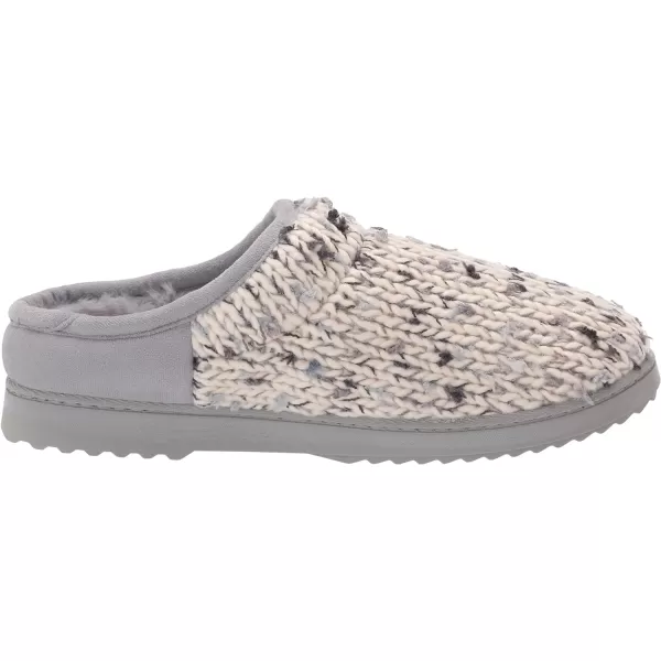 Dearfoams Women's Marled Sparkle Knit Clog Slipper