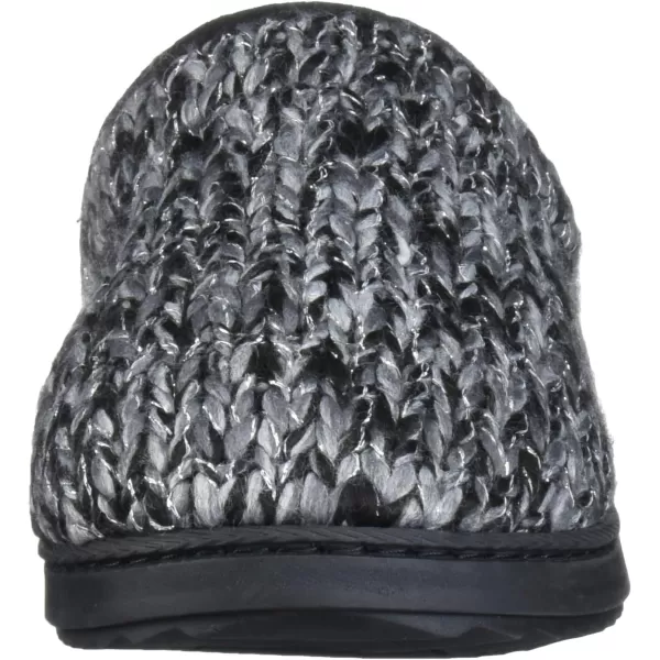Dearfoams Women's Marled Sparkle Knit Clog Slipper
