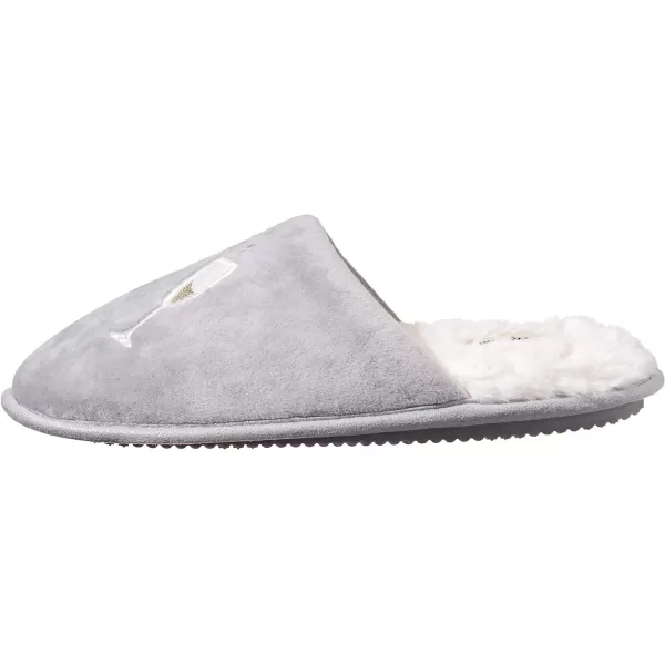 Dearfoams Women's Novelty Scuff with Eye Mask Slipper