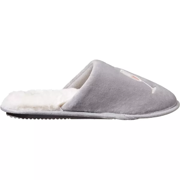 Dearfoams Women's Novelty Scuff with Eye Mask Slipper
