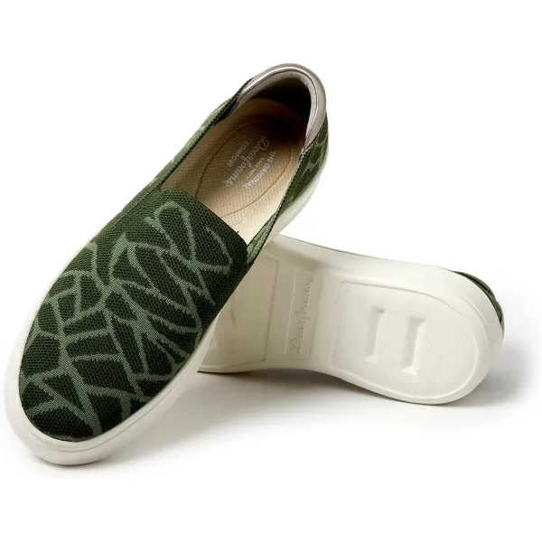 Dearfoams Women's Slip-On Lightweight Comfortable Sophie Loafers with Arch Support