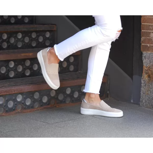 Dearfoams Women's Slip-On Lightweight Comfortable Sophie Loafers with Arch Support