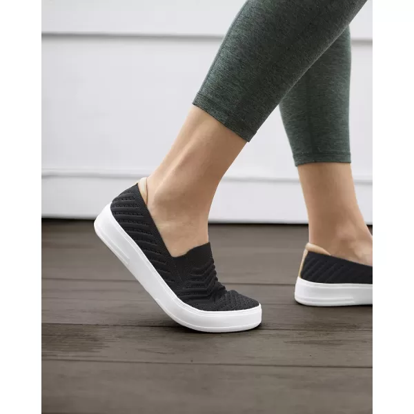 Dearfoams Women's Slip-On Lightweight Comfortable Sophie Loafers with Arch Support
